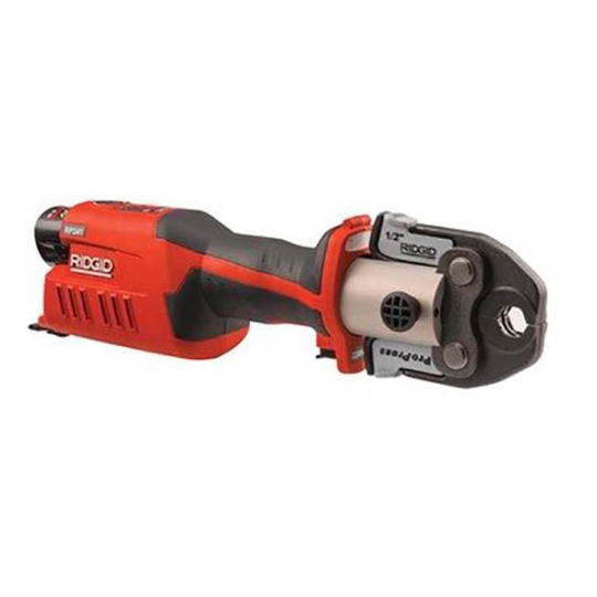 Ridgid RP 241 Puristustyökalu mukana laukku, akku ja laturi