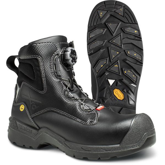 Jalas 1358 Heavy Duty Suojakengät S3, BOA, musta Koko 35