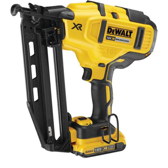 Dewalt DCN660D2 Dyckertnaulain mukana kaksi 2,0 Ah:n akkua ja laturi