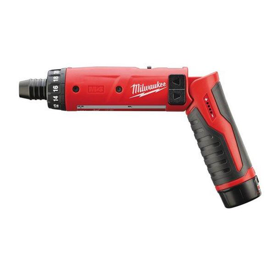Milwaukee M4 D-202B Kulmaruuvinväännin sis. akun ja laturin