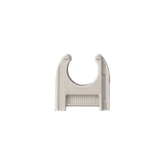 Castor EC 16 Putkikiinnike harmaa, 100 kpl:n pakkaus 16 mm