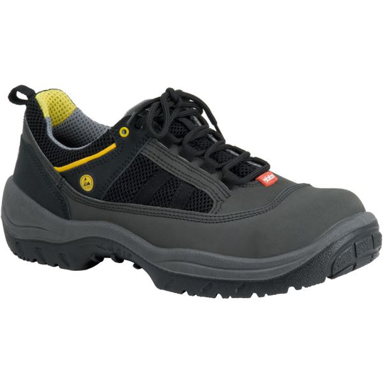 Jalas 3110 Light Grip Turvakengät S2, alumiinikärki, musta/keltainen Koko 36