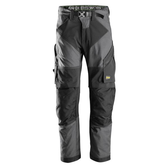 Snickers 6903 FlexiWork Työhousut Harmaa 158