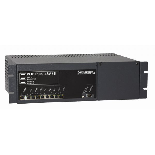 Axema 2-3520 Kytkin sisäänrakennettu akkuvarmennus 8 porttia