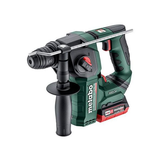 Metabo PowerMaxx BH 12 BL 16 Poravasara 2 x 4,0 Ah:n akku ja laturi