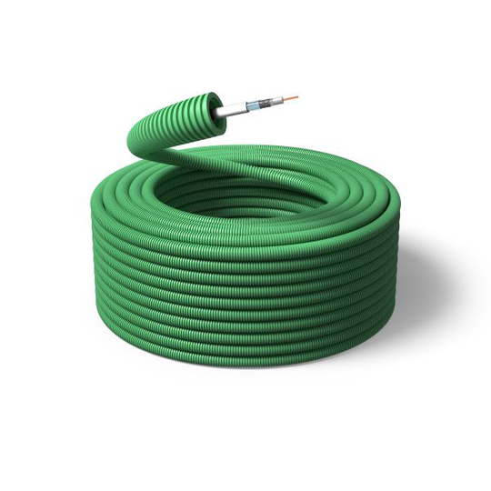 PM FLEX RG6T Koaksiaalikaapeli esireititetty , 16 mm x 100 m, 1xRG6