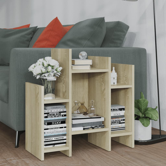 vidaXL Sivukaappi Sonoma-tammi 60x26x60 cm lastulevy