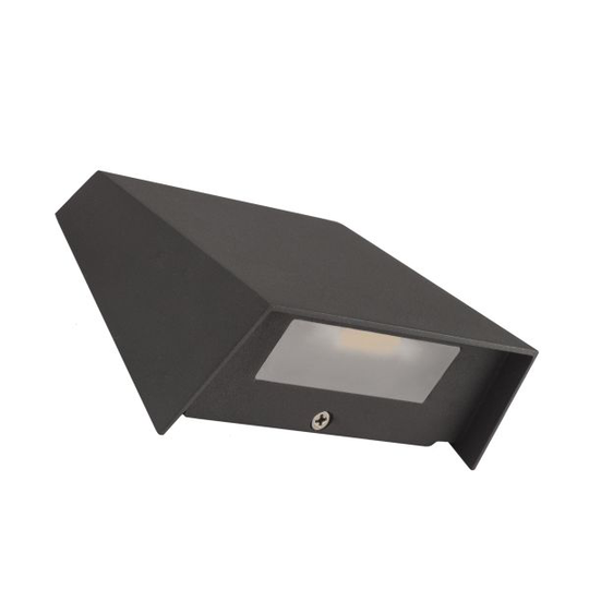 Hide-a-Lite Edge Seinävalaisin antrasiitti, 3000K