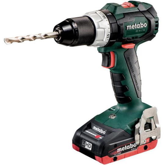 Metabo BS 18 LT BL Porakone-ruuvinväännin sis. akun ja laturin