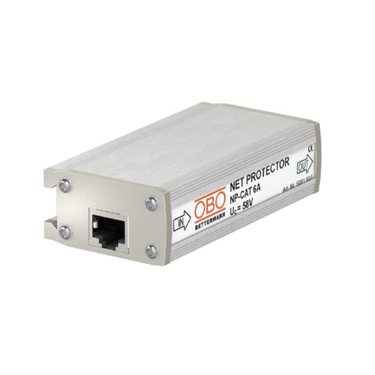 Obo Bettermann 5081800 Ylijännitesuoja RJ45-liittimet