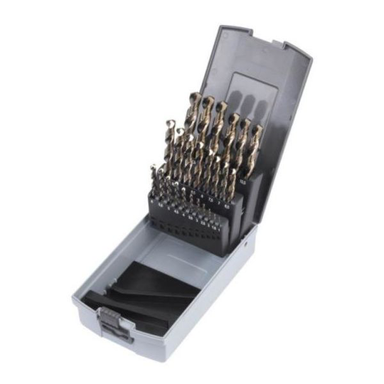 Milwaukee HSS Cobolt DIN 338 Metalliporanteränsarja 25 osaa