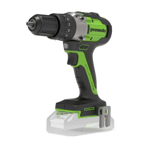 Greenworks GD24DD60 Ruuvinväännin ei sis. akkua ja laturia
