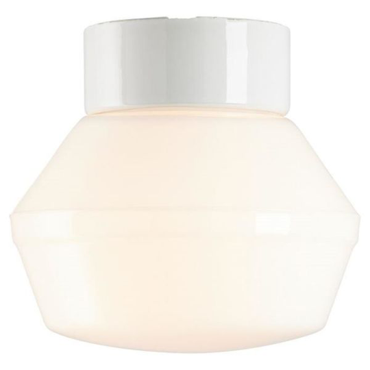 Ifö Electric 4082-500-10 Seinävalaisin valkoinen, viisto, IP54, E27