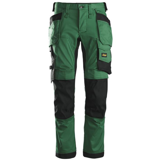 Snickers 6241 AllroundWork Työhousut metsänvihreä, stretch 44