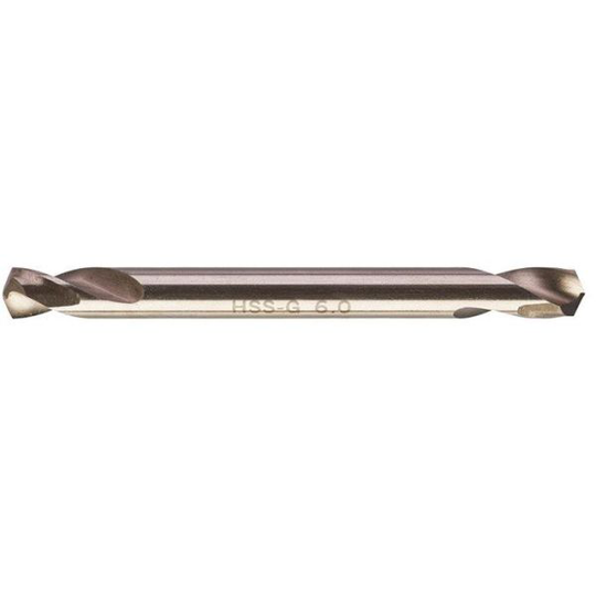 Milwaukee HSS G Metalliporanterä kaksipäinen, 10 kpl:n pakkaus 6 mm