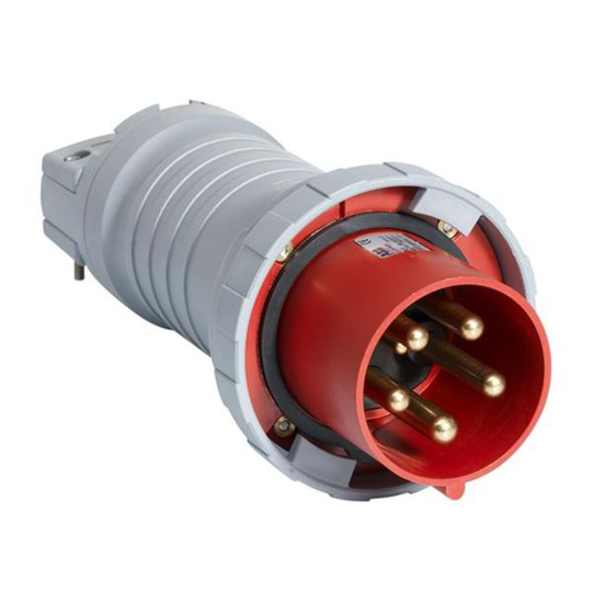 ABB 4125P6W Pistotulppa IP67 125 A