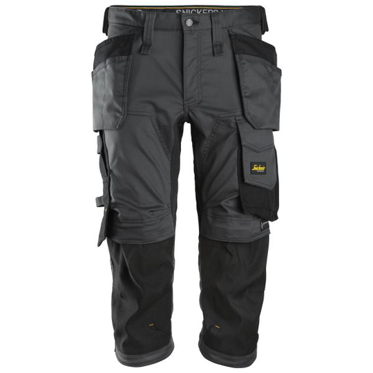 Snickers 6142 AllroundWork Caprit harmaa/musta C44