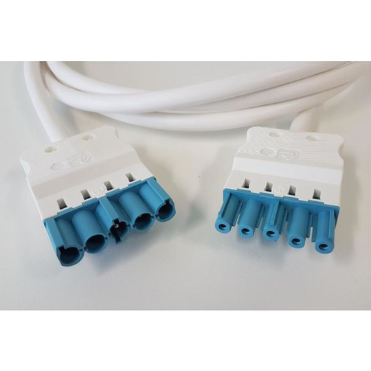 Gycom 128903 Pistoliitin naaras/uros, 1,5 mm², 5-napainen 2,06 kWh,3 metriä