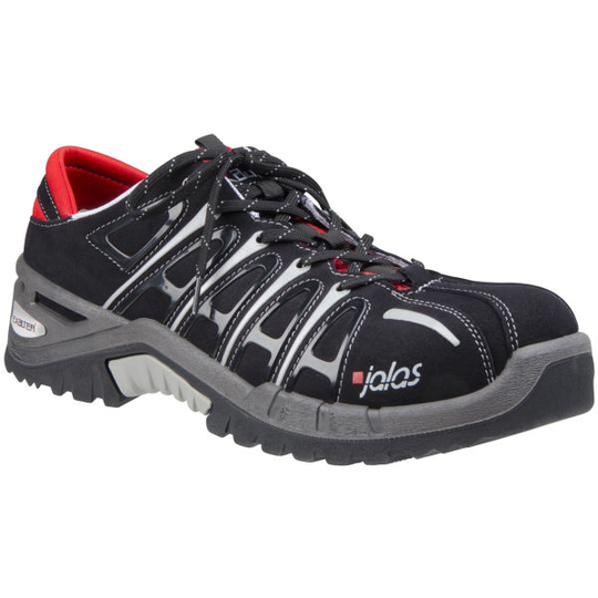 Jalas 9528 Exalter Turvakengät S3, musta/punainen 36