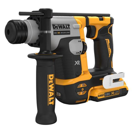 Dewalt DCH172D2-QW Poravasara 2 x 2,0 Ah:n akku ja laturi