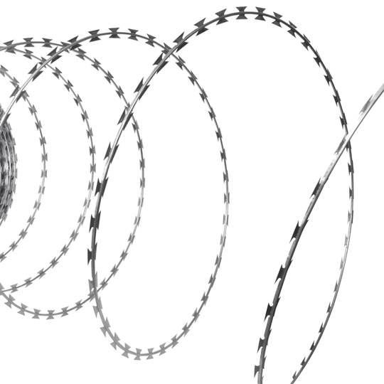 141810 BTO-22 Concertina NATO Razor Wire Galvanised Steel 150 m - Untranslated