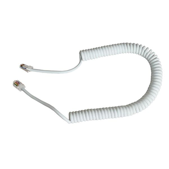 Alarmtech DL S8-250 Spiraalikaapeli 8 johtimella 1000 mm
