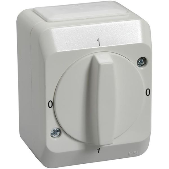 Schneider Electric Aqua Stark 183501200 Kytkin koteloitu kääntömalli, 3-napainen