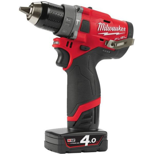 Milwaukee M12 FPD-402XA Iskuporakone sis. akun ja laturin