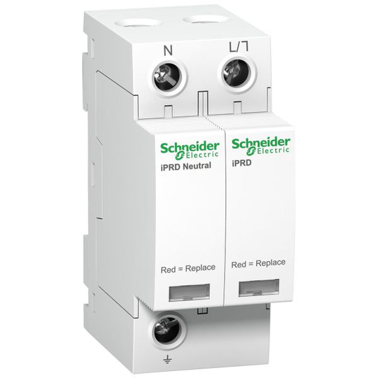 Schneider Electric A9L08501 Ylijännitesuoja Luokka II 1,4 kV, 2 johdinta
