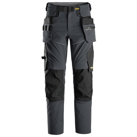 Snickers 6944 Flexiwork Työhousut harmaa/musta D88