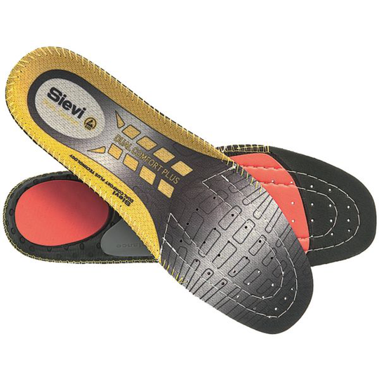 Sievi Dual Comfort Plus Pohjallinen keltainen, korkea
