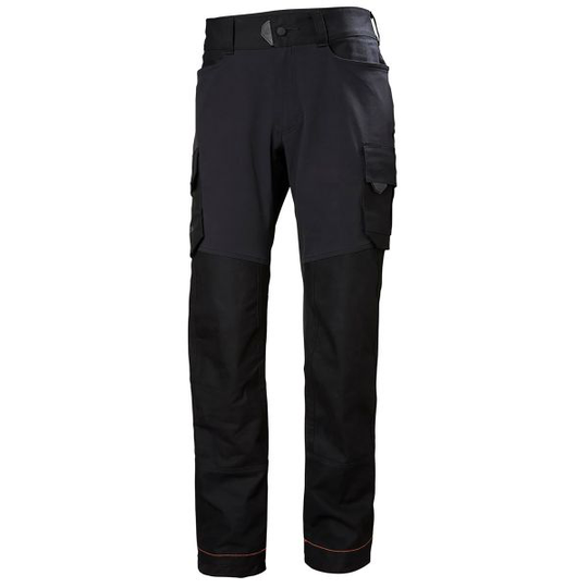 Helly Hansen Workwear Chelsea Evolution Työhousut musta, 4-suuntainen joustomateriaali C46
