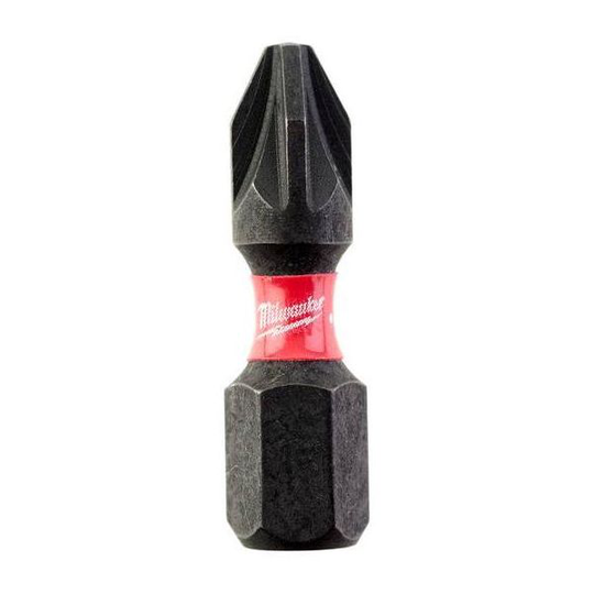Milwaukee SHOCKWAVE Impact Duty PZ2 Ruuvikärjet 2 kpl:n pakkaus 25 mm