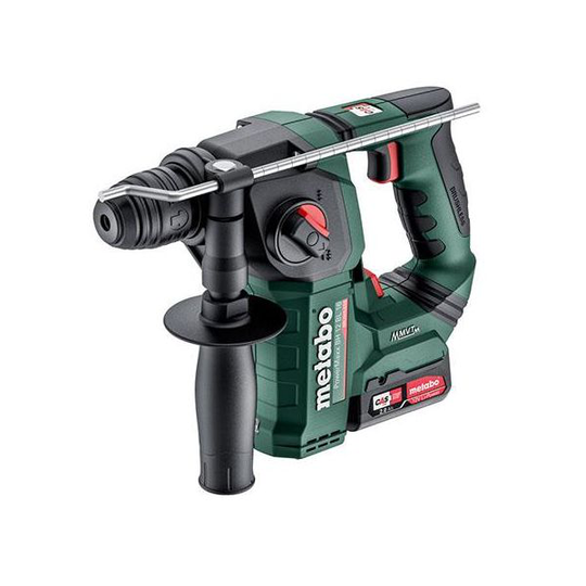 Metabo PowerMaxx BH 12 BL 16 Poravasara 2 x 2,0 Ah:n akku ja laturi