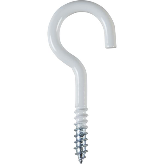ESSVE 520140 Ruuvikoukku valkoinen 40 mm, 6 kpl