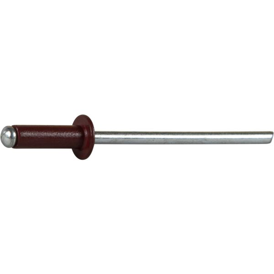 ESSVE 62719 Vetoniitit 3,2x10 mm, alumiini/teräs, 850 kpl Punainen