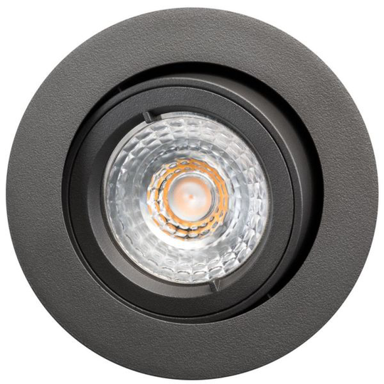 SG Armaturen Jupiter Outdoor Downlight-valaisin 4,5 W, 2700 K Grafit