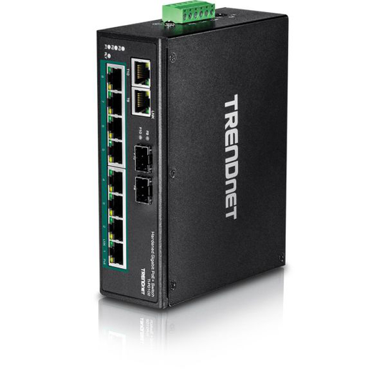 TRENDnet TI-PG102 Kytkin teollisuus, PoE+TI-PG102