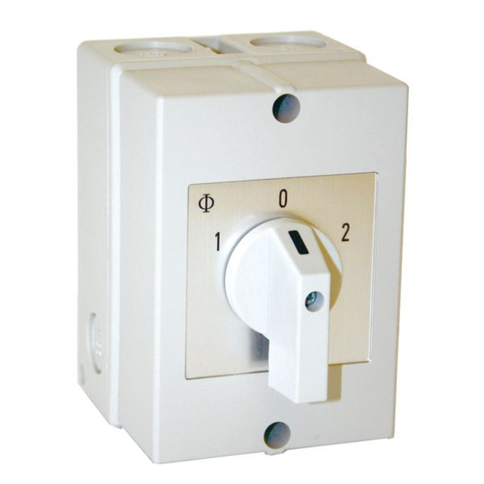Kraus & Naimer CA10 A401 KS10 Kytkin 64x64 mm, IP67 (etuosa)