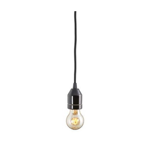 Ifö Electric Klack Riippuvalaisin E27, posliini, kattopistoke Musta/musta