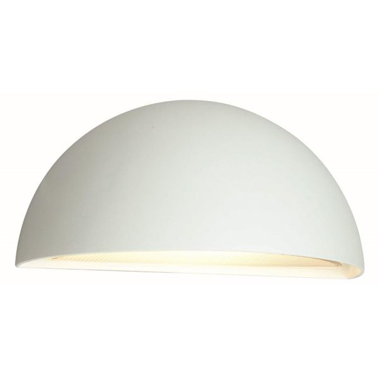 Norlys Halden 517 Seinävalaisin LED, 3000K, 9,9 W, IP65 Valkoinen