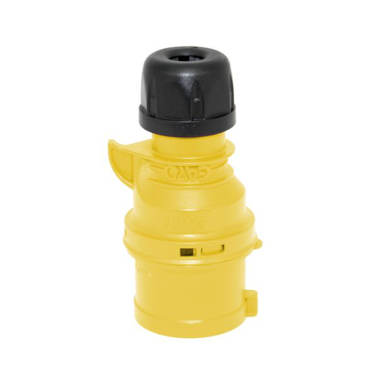 Garo P 432-4 S Pistotulppa IP44, 5-napainen, 32A Keltainen, 4 h
